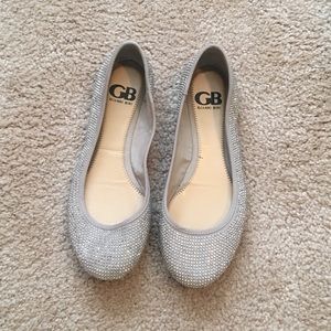 Gianni Bini Rhinestone Sparkly Ballet Flats